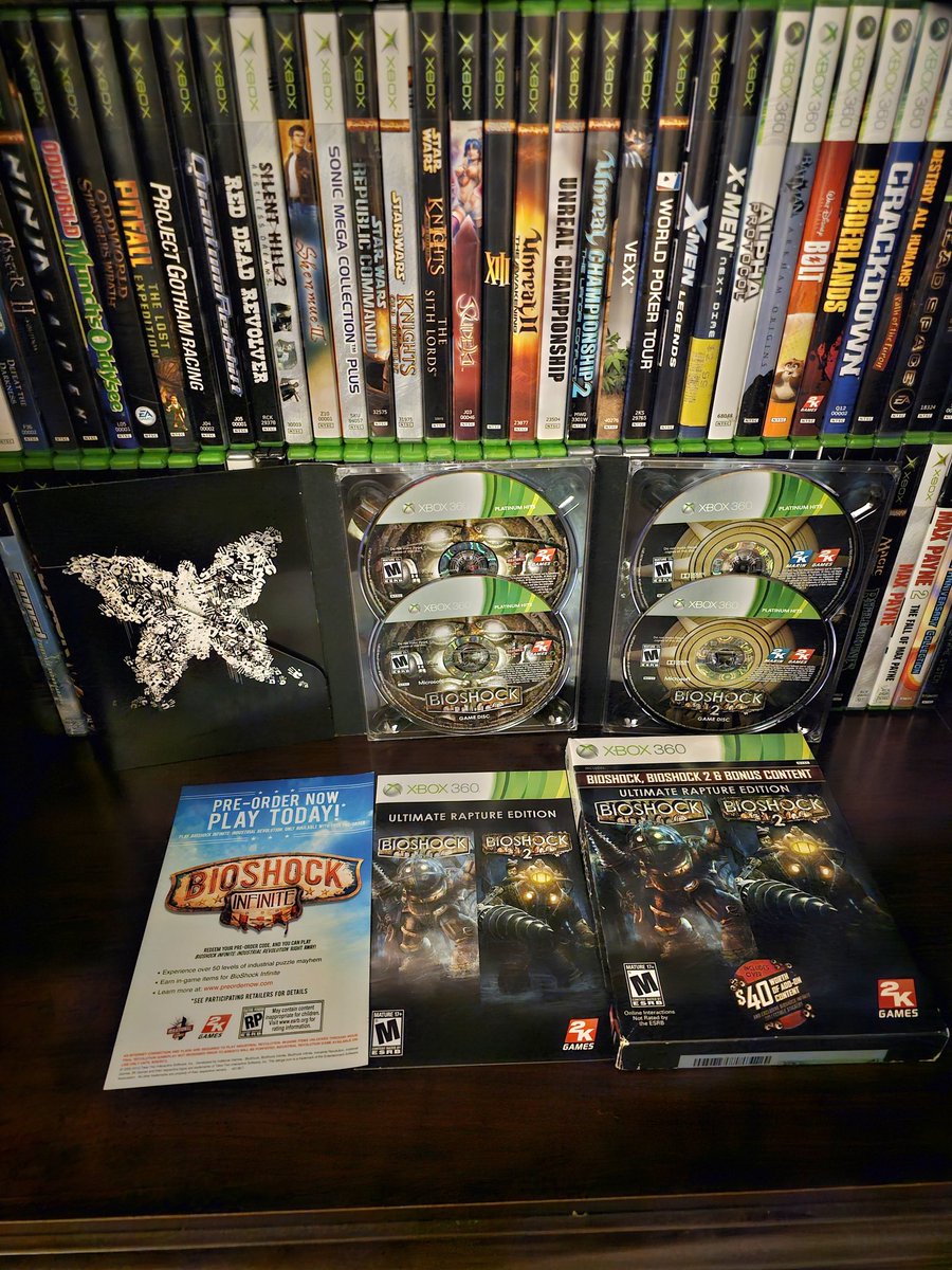 erod0222's tweet photo. This will be on my "MUST PLAY" list for the rest of November. #Bioshock #Bioshock2 #Xbox #Xbox360 #XboxOneX #backwardcompatibility #backwardcompatible https://t.co/QWKvpfBUtb