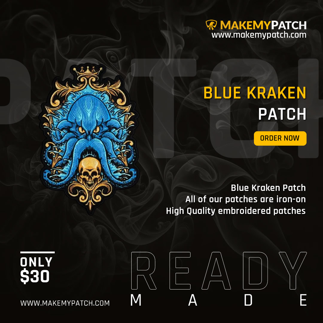 makemypatchnow's tweet photo. Unleash the spirit of the sea with the bold and intricate Blue Kraken Patch, perfect for those who love nautical themes and unique designs!  

Order now:

https://t.co/4An3yp5hrD

#BlueKrakenPatch #SeaInspiredDesigns #KrakenVibes #UniquePatches #IronOnStyle #PatchAddict https://t.co/VK22WnauSJ