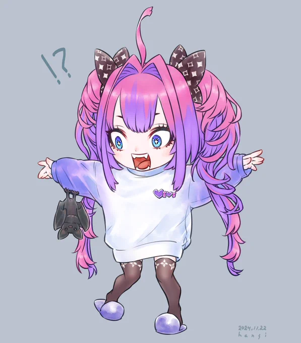 コウモリが似合うコスメガール #ヴィヴィメイク 
