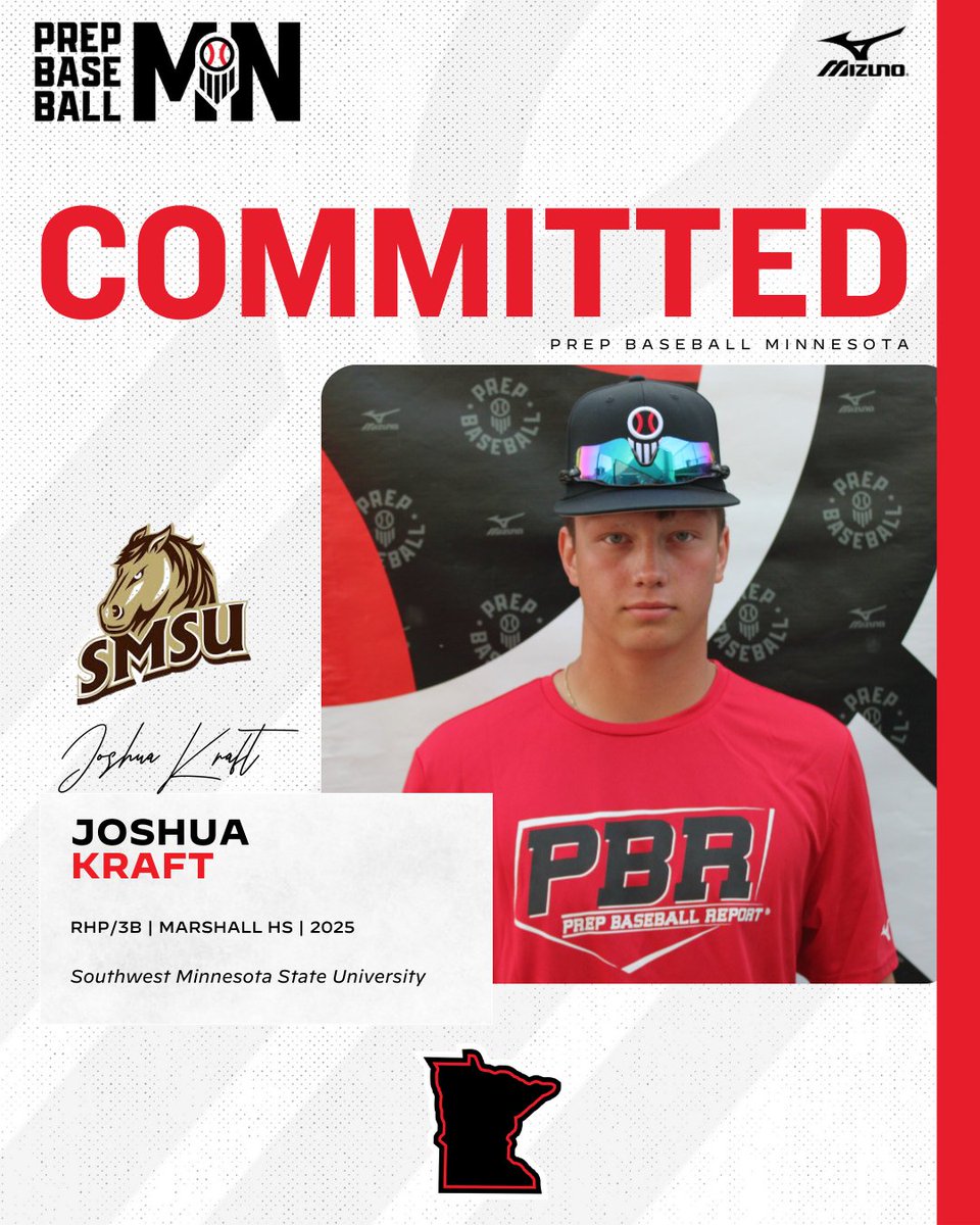 Prep Baseball Minnesota (@prepbaseballmn) on Twitter photo πππ¨π¦π¦π’ππ¦ππ§π πππππ‘π
Joshua Kraft, (2025, RHP/3B, @MHSBaseball19) commits to Southwest Minnesota State University.
π€ loom.ly/8S5R-5k
<a href="/JoshuaKraft18/">Joshua Kraft</a> βοΈ <a href="/SMSUBaseball/">SMSU Baseball</a> πππ¨π¦π¦π’ππ¦ππ§π πππππ‘π
Joshua Kraft, (2025, RHP/3B, @MHSBaseball19) commits to Southwest Minnesota State University.
π€ loom.ly/8S5R-5k
<a href="/JoshuaKraft18/">Joshua Kraft</a> βοΈ <a href="/SMSUBaseball/">SMSU Baseball</a>