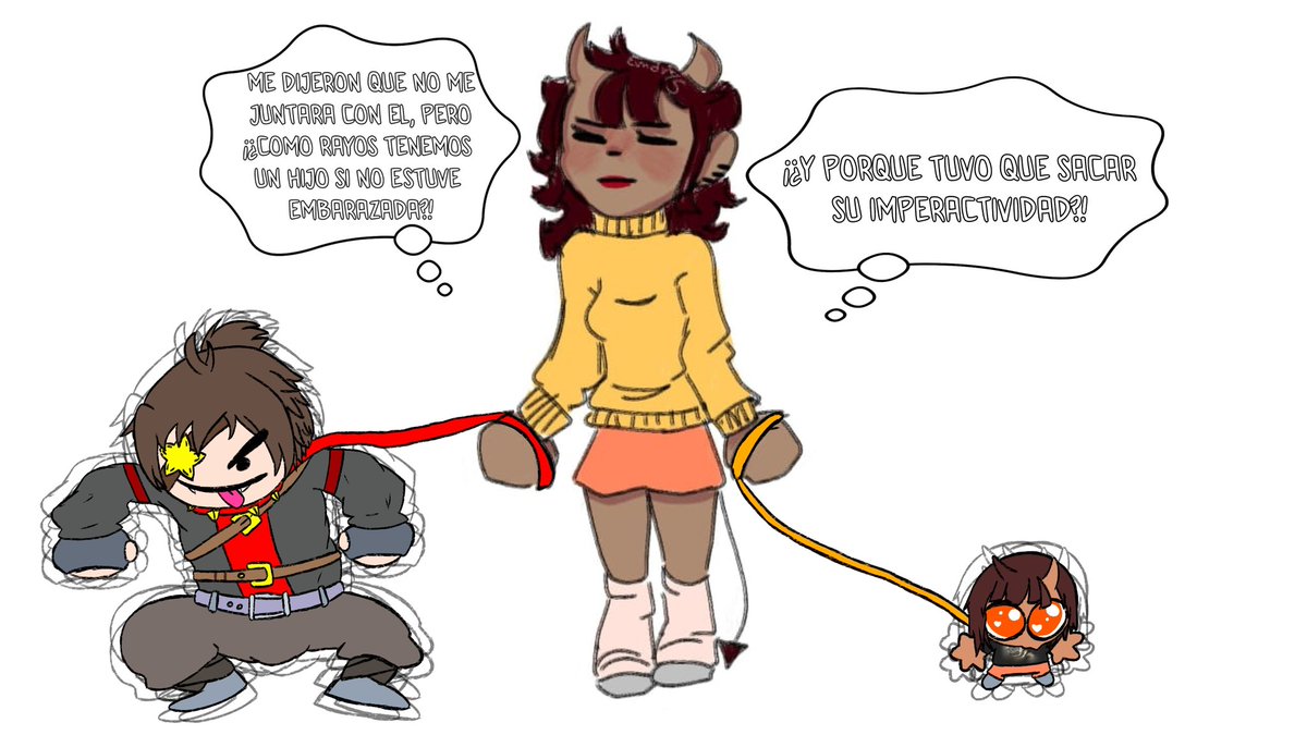 Aquí mi primer dibujo en esta cuenta , solo para no dejar la cuenta vacía.
♧
#drawing #dibujodigital #Original #originalart #originalcharacters #collab #paseo #humor