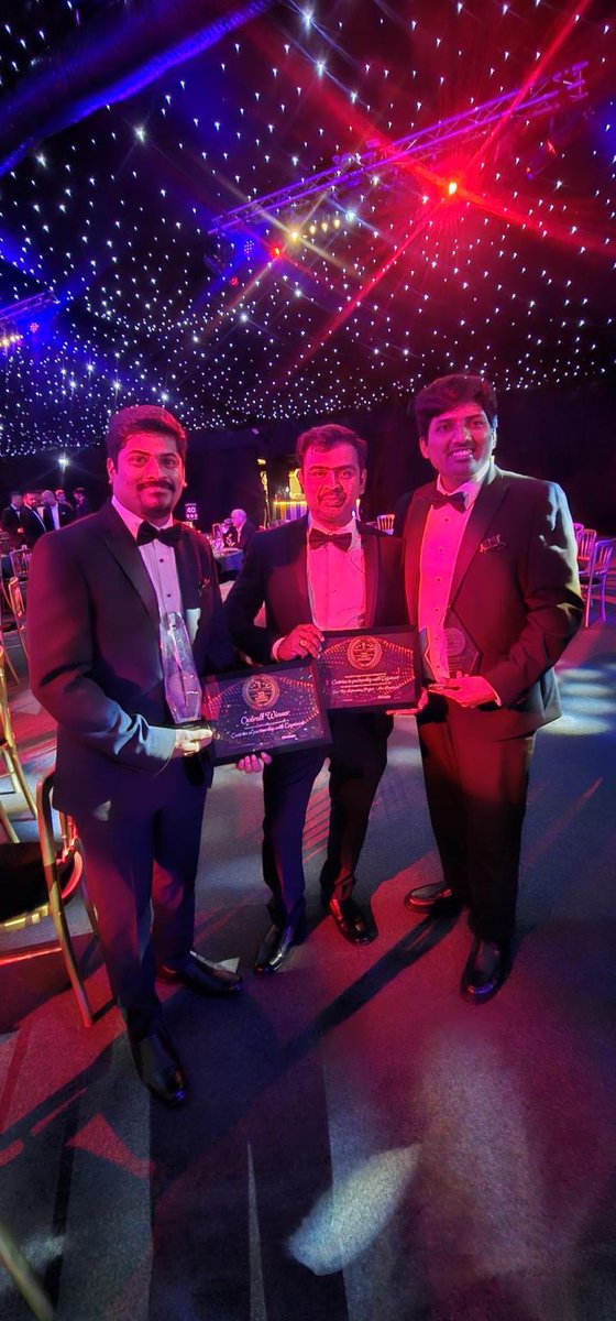 KcKoduru's tweet photo. Proud to share a monumental achievement for the Centrica-Cognizant Partnership, winning:
🏆 Best Test Automation - Non-functional Testing
🏆 Overall Winner
A big thanks to my visionary leader Vinoth and incredible partner-in-success @sudishu https://t.co/j1VrcihaXP