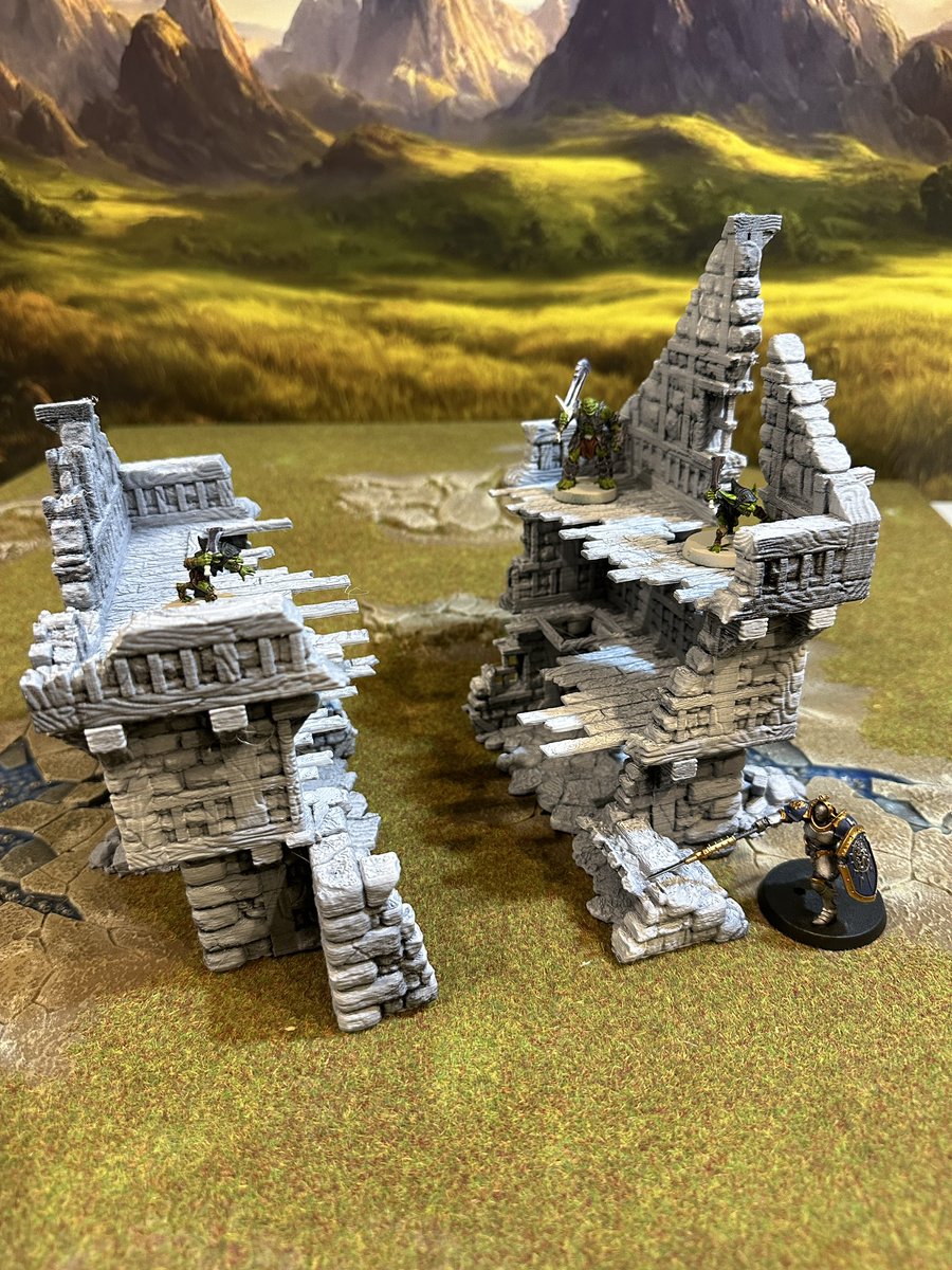 terrainaform's tweet photo. Come check out some of our ruined buildings $39aud. Adding more soon.

#miniatures #dndminiatures #onepagerules #tabletopgames #tabletopwargaming #wargaming #warhammer #warhammer40k #trenchcrusade #3dmodeling #3Dprinting #forbiddenpsalm #mordheim https://t.co/ED6jhEtN0c