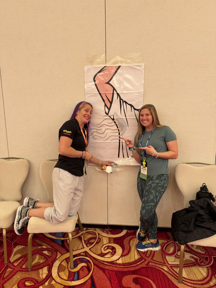 Learning hygiene with the one and only!!!! <a href="/BolgersPowerPE/">Beth Bolger</a> <a href="/NYSAHPERD/">NYS AHPERD</a>