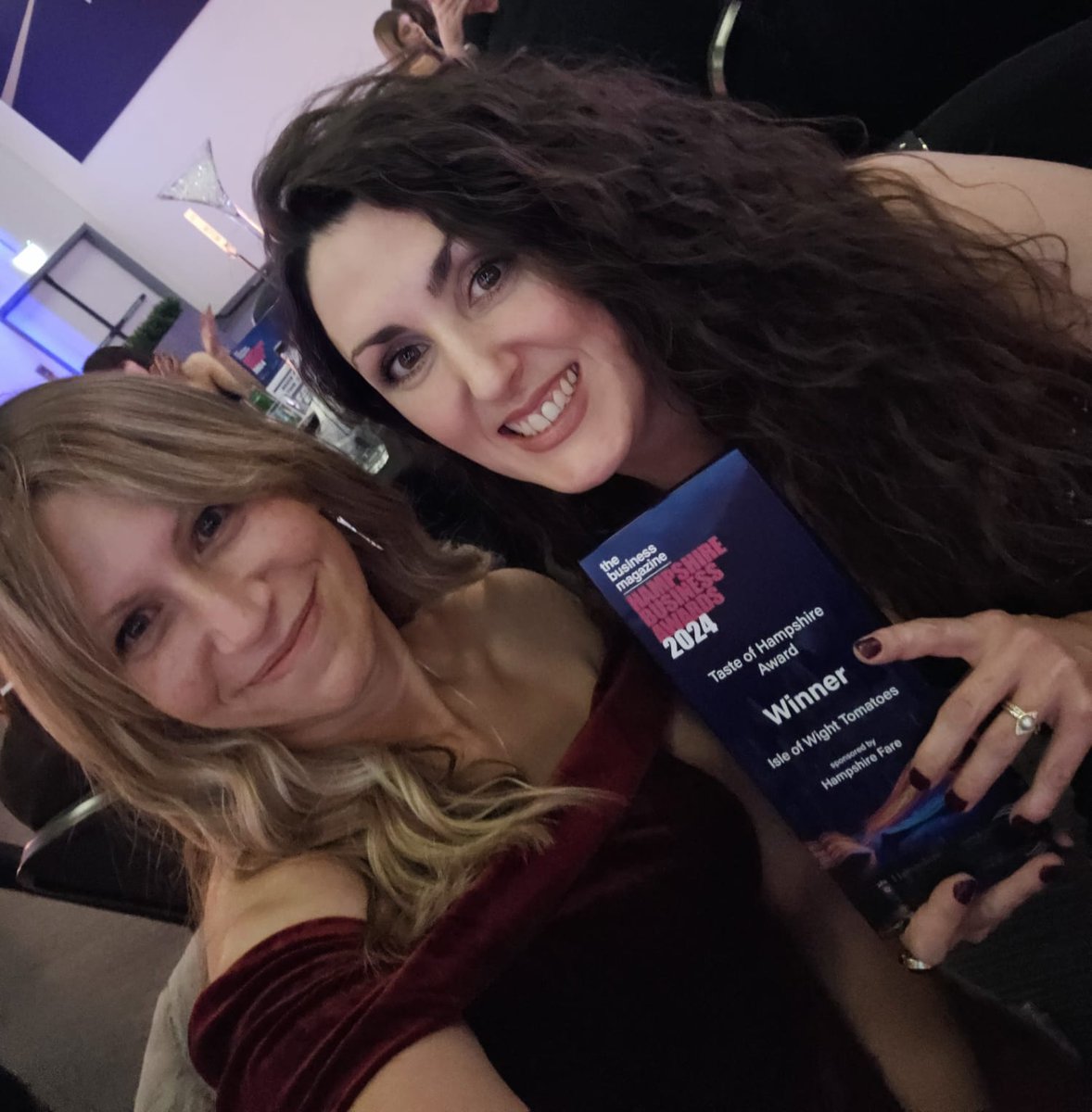 iowtomatoes's tweet photo. We are super proud to have won the Taste of Hampshire Award 2024! We were amongst some truly fabulous producers. Thank you @TheBusinessMag! #hba24 https://t.co/MgD1eUHXme