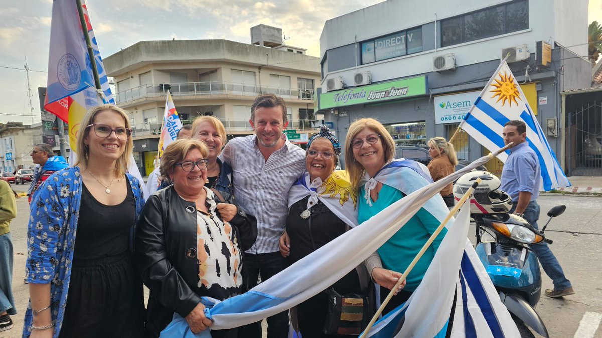 📍 Pando 

Acá está la Coalición Republicana, afinando todos los detalles para que el domingo <a href="/AlvaroDelgadoUy/">Alvaro Delgado</a> sea Presidente de todos los uruguayos 🇺🇾