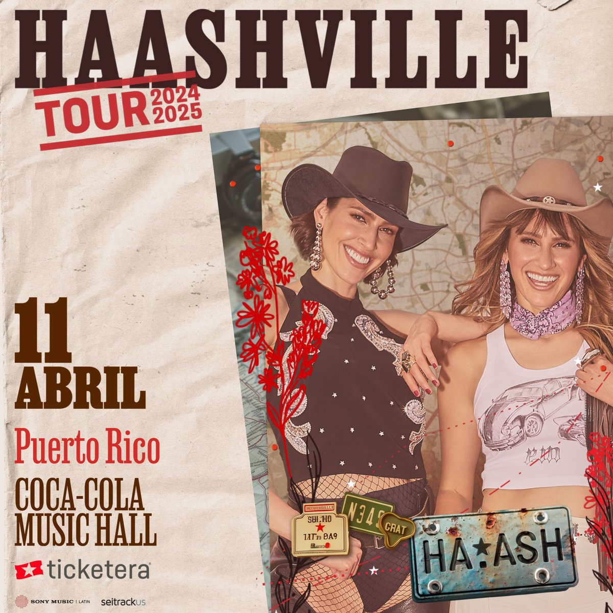 🥳🍾 ¡Llevaremos HAASHVILLE a la fiesta de PUERTO RICO! 🇵🇷 🌴 Nos vemos el 11 de abril 🎟️: jlpromotionspr.com/jlp/haash/?fbc…