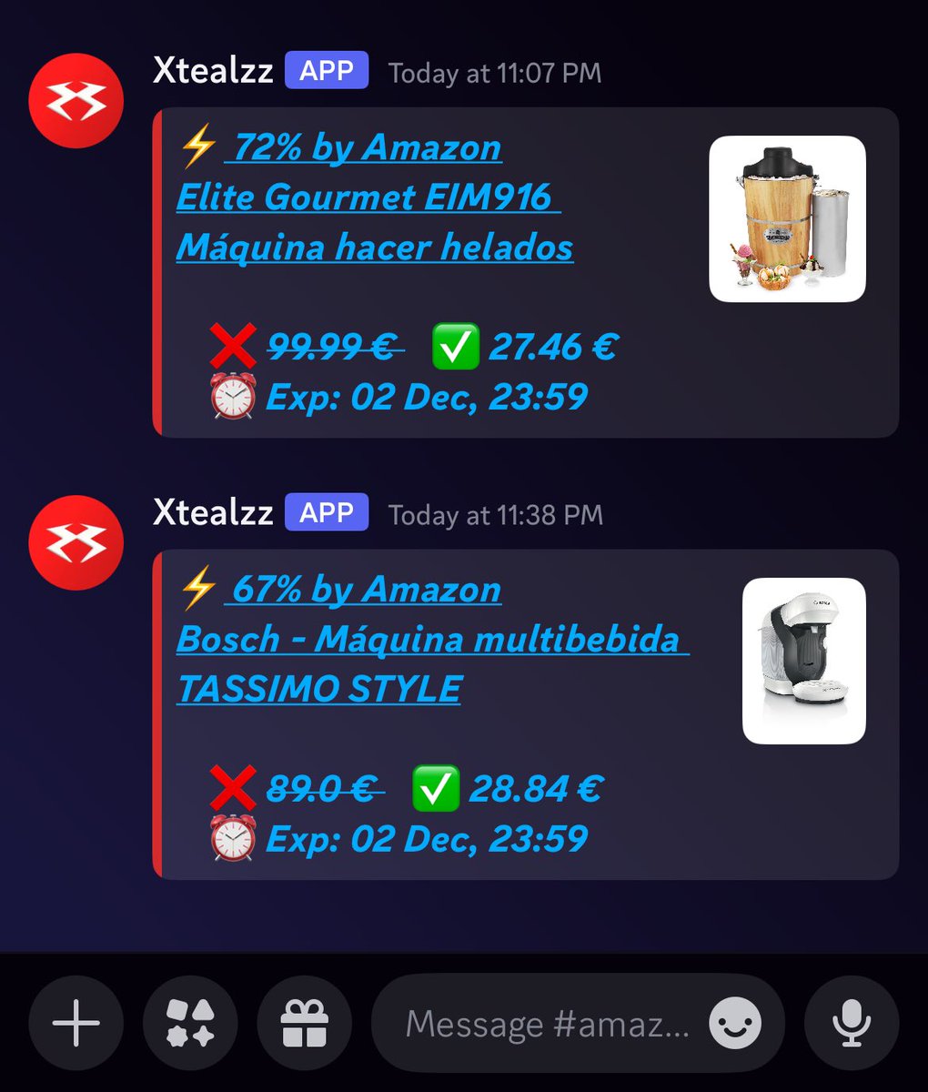 Join for the best AMZ 🇪🇸 blackfriday discounts 🫶⚡️just saying 🫂

discord.gg/auPDskQ23R
