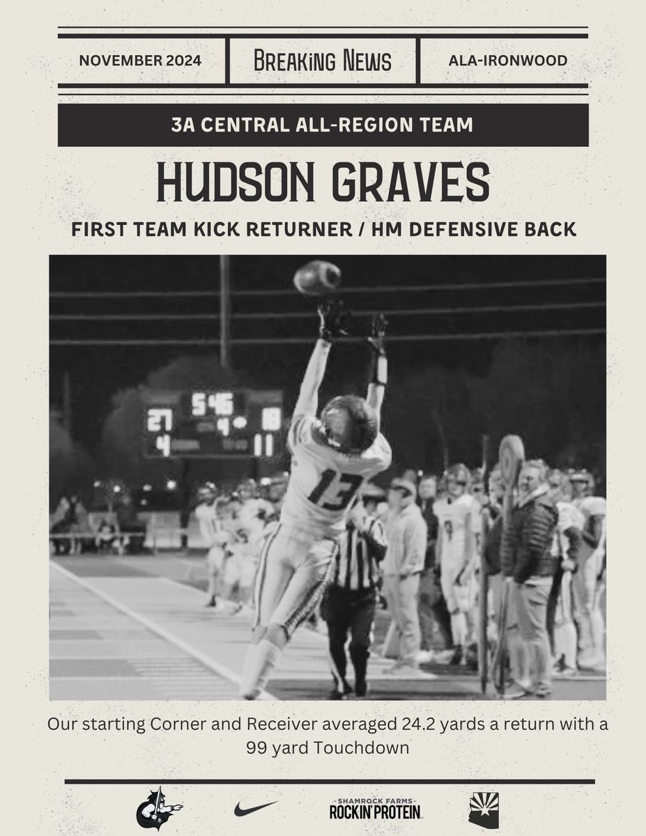 ALA Ironwood Warriors Football🏈 tweet media