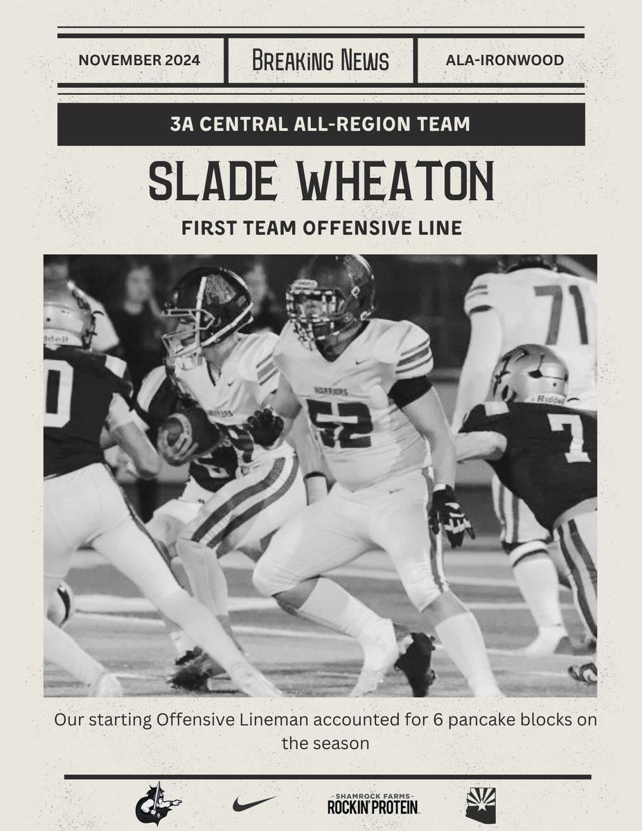 ALA Ironwood Warriors Football🏈 tweet media