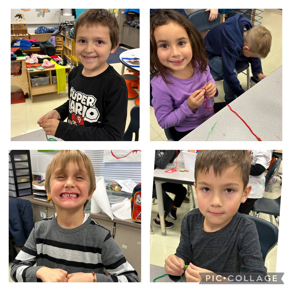 AnneFritz13's tweet photo. @VV_Voyagers This class has never been as quiet as they were today while stringing homemade beads to make their own jewelry, just like Native Americans long ago #kindercrew https://t.co/A6cB8gbGBx