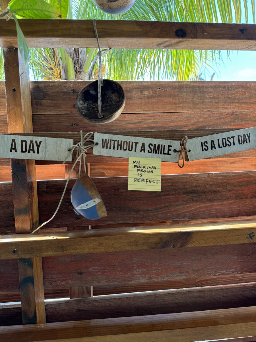 OphiraE's tweet photo. If someone tells me I should smile more I usually bare my teeth and growl, but I think a frown really celebrates where we are at right now. Spirits high people!! #affirmationdecor #ophirasaysfu https://t.co/vsxiRkzGLO
