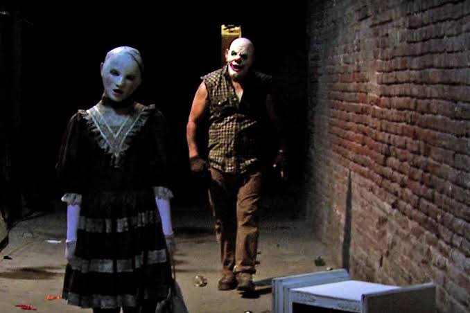 The houses October built is a FANTASTIC movie, the perfect halloween horror tale and ,you, my spooky lil cult members , must watch it