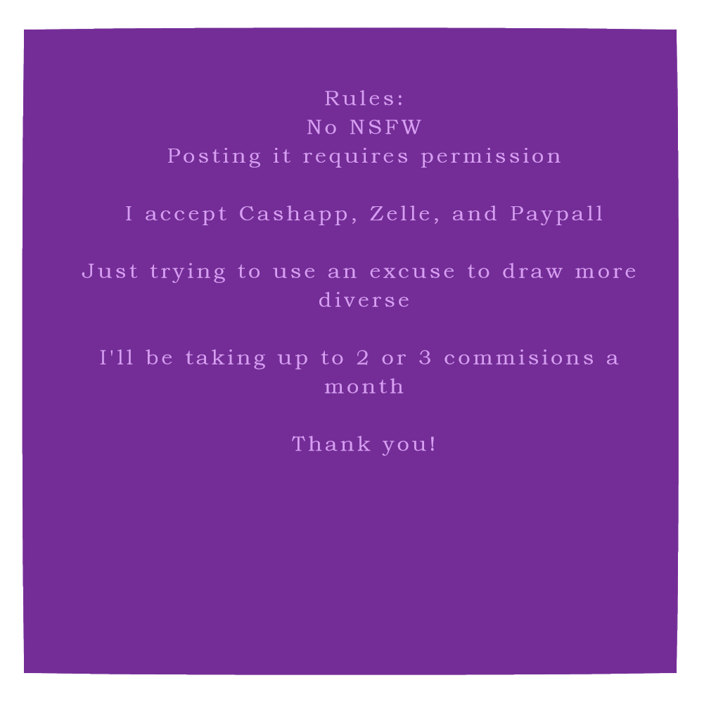 Just_Olve Comms Open 0/2 tweet media