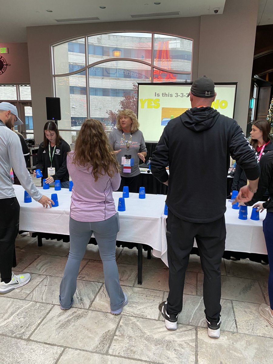 Cup stacking rock star <a href="/Penut2433/">Lori</a> sharing her magic <a href="/NYSAHPERD/">NYS AHPERD</a>