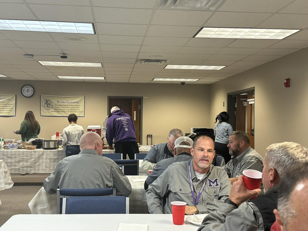 Misty Garvin, Ed.S. (@mc_garvin) on Twitter photo To say the Lord has blessed me with a great group of people to work with is an understatement! Thanksgiving "Potluck" lunch with Central Office was so much fun! Thank you, Craig Garvin, for cooking all of the meat...it was delicious! #JasperLeads <a href="/juliesteele123/">Julie Steele</a> <a href="/ckgarland/">Charles K. Garland</a> To say the Lord has blessed me with a great group of people to work with is an understatement! Thanksgiving "Potluck" lunch with Central Office was so much fun! Thank you, Craig Garvin, for cooking all of the meat...it was delicious! #JasperLeads <a href="/juliesteele123/">Julie Steele</a> <a href="/ckgarland/">Charles K. Garland</a>