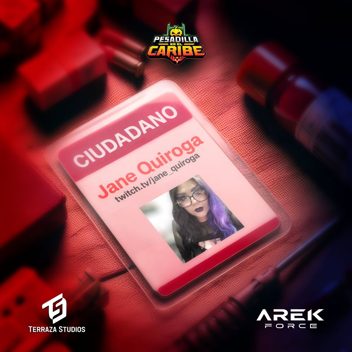 ❤️‍🔥Gotica Qlona con una pasión por los juegos de terror, vino a aplicar sus conocimientos en supervivencia. 

¿Cuánto tiempo aguantará a los zombies y ciudadanos violentos que harán todo por sobrevivir?👀

¡Bienvenida Jane!! 👏👏👏
<a href="/Jane_Quiroga19/">Jane Quiroga</a>