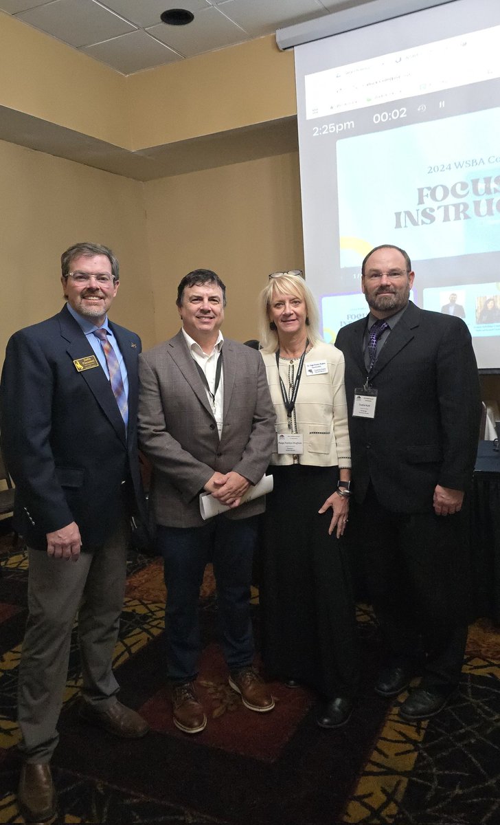 pfentonhughes's tweet image. Loved presenting about the many benefits of the @WyoSUP at the #wsba conference with Justin Pierantoni, Craig Barringer, and Dustin Hunt❤️