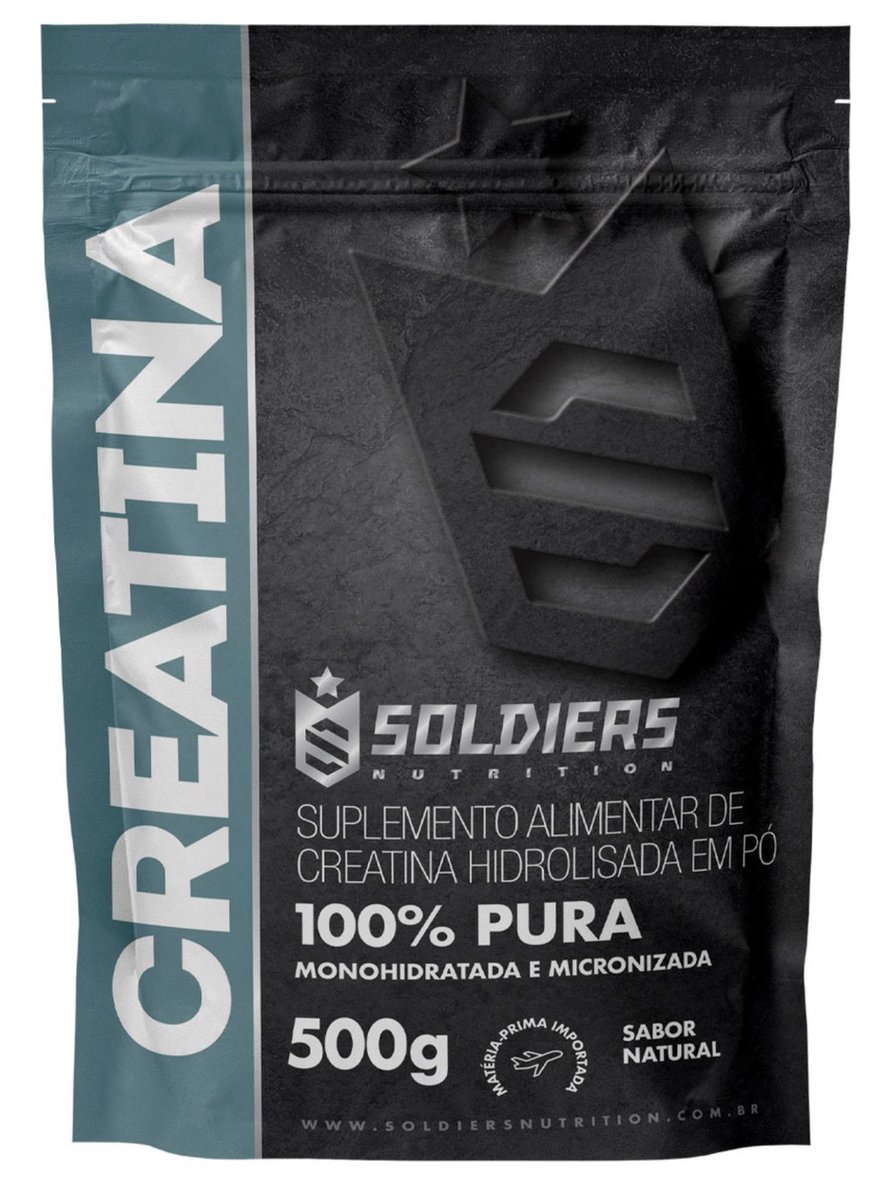 PromoRona's tweet photo. Creatina Monohidratada 500g Soldiers Nutrition Sabor Natural

https://t.co/FBDHttbVm7 https://t.co/nuzEjpo8ol