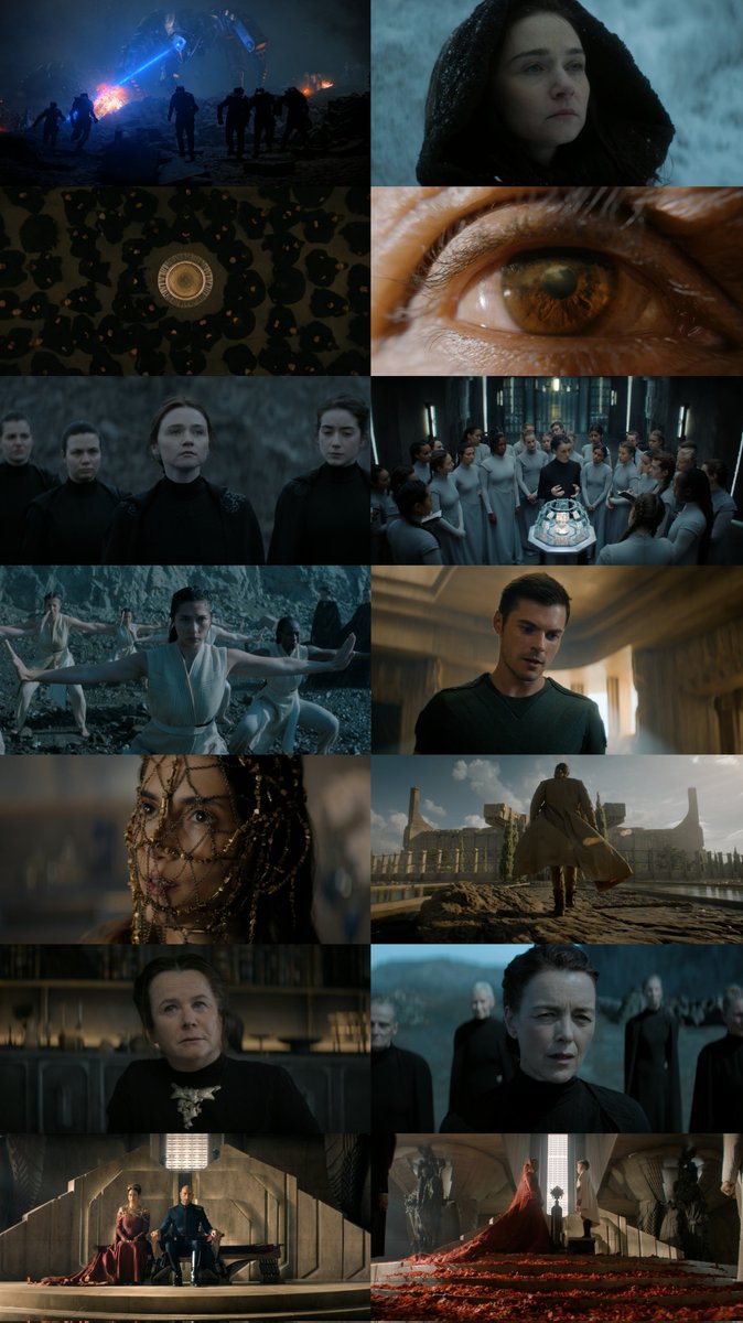 cineserial's tweet photo. Dune: Prophecy (2024) 
Season 1, Episode 1 • "The Hidden Hand"
Dir. Anna Foerster
#JessicaBarden #EmilyWatson #DuneProphecy #AnnaFoerster #HBO #Shows #tvshow #series https://t.co/nxOUuSw1dx