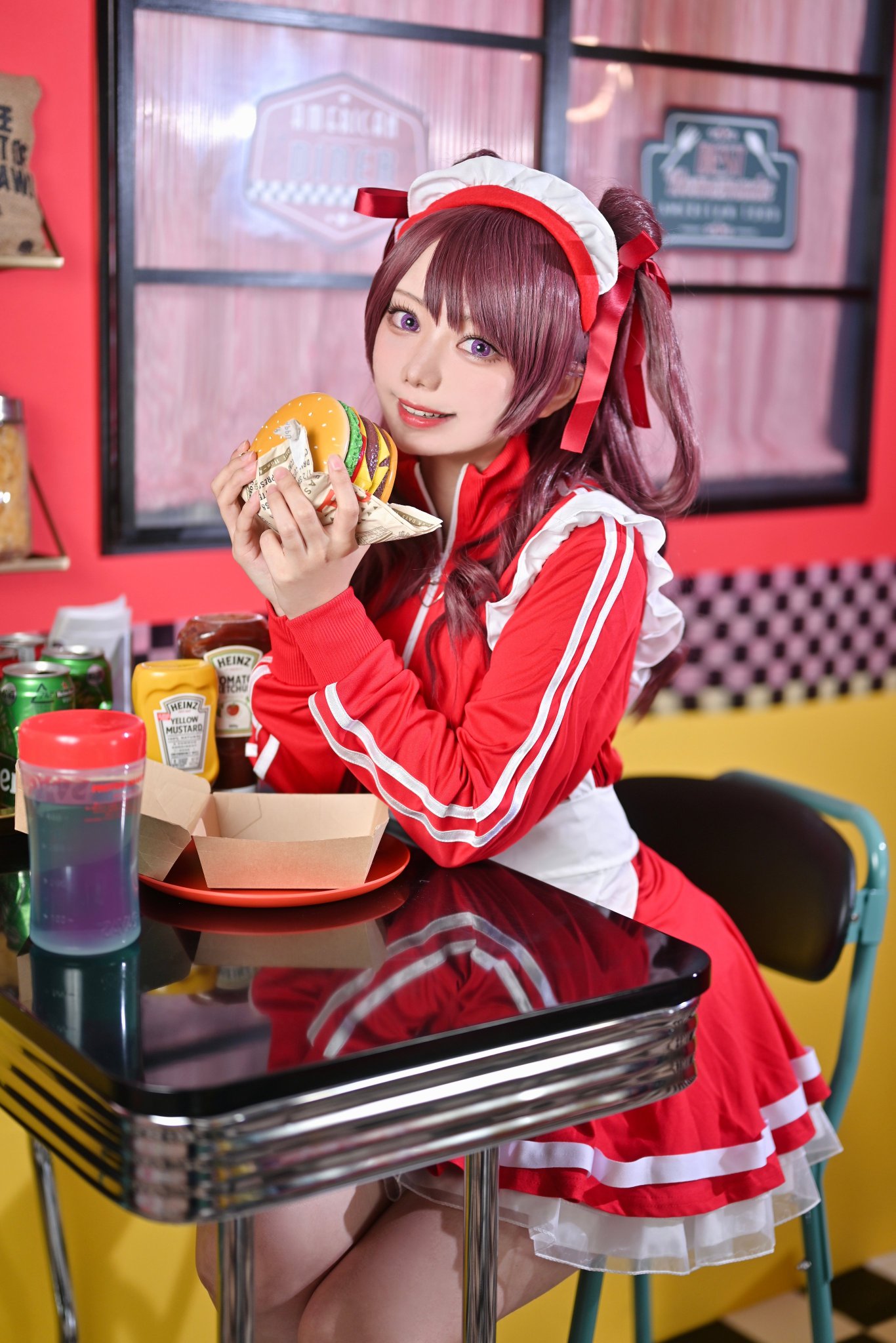 ジャージメイド　花海咲季　コスプレ ジャージメイド 花海咲季 コスプレ Amazon.co.jp: [HIRA] 学園