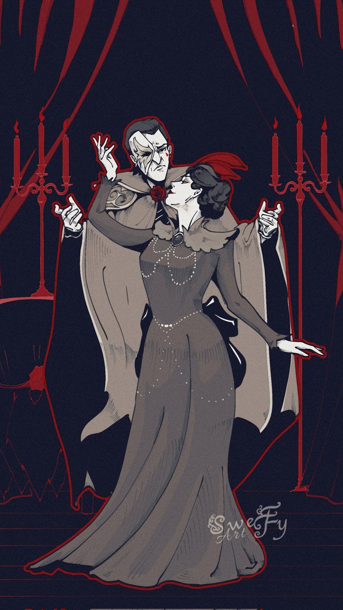 art_sweety's tweet photo. The promised Maxwell and Charlie. Not the best example, and I sincerely repent for it. If I can do better, I will, let it lie for now, as a sign that I pay attention to the comments, and do not come here only to whine.

#DontStarve #Dont_starve #Charlie #Maxwell https://t.co/6J8IowpTkk