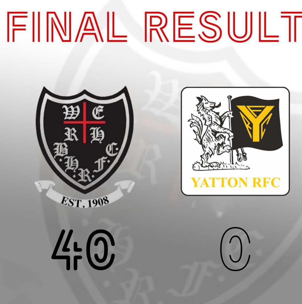 Barton Hill RFC (@bartsrugby) on Twitter photo RESULT UPDATE |
The boys carry on that fine form with a convincing win against a talented <a href="/YattonRFC/">Yatton RFC</a> side.
It’s a free weekend coming up so enjoy the rest lads, you’ve earned it.
⚪️🔴⚫️ UTBs RESULT UPDATE |
The boys carry on that fine form with a convincing win against a talented <a href="/YattonRFC/">Yatton RFC</a> side.
It’s a free weekend coming up so enjoy the rest lads, you’ve earned it.
⚪️🔴⚫️ UTBs