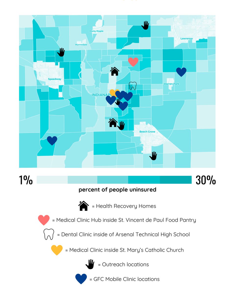 One of the biggest questions we get asked: Where are you located? The answer is... a little bit of everywhere! We take care directly where we know people are that need it. If you need help finding a clinic location, please let us know!
