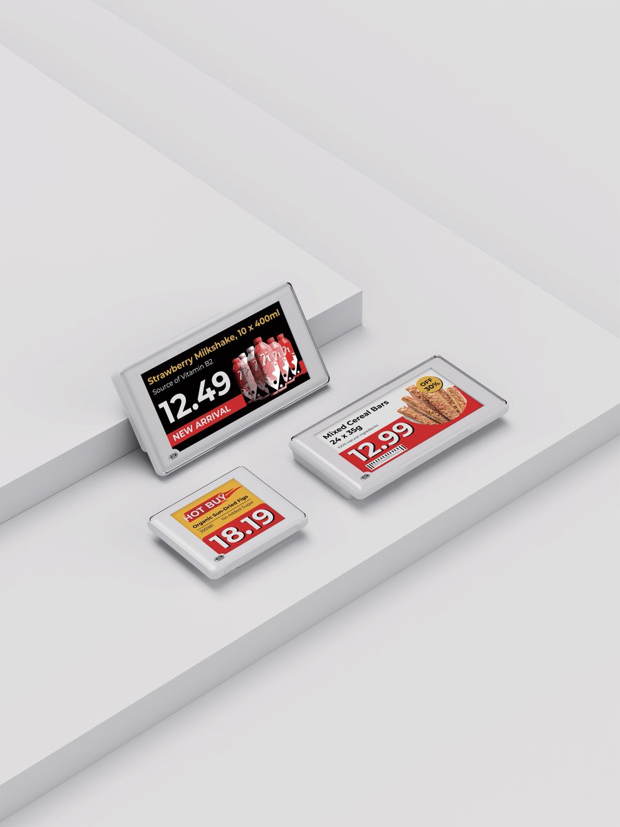 SmartLabelSol's tweet photo. 🚀 Discover the versatility of our Polaris Pro eTag™! From compact labels to larger displays, we have the perfect solution to elevate your store's operations. #RetailInnovation https://t.co/iOTm1aT6QL