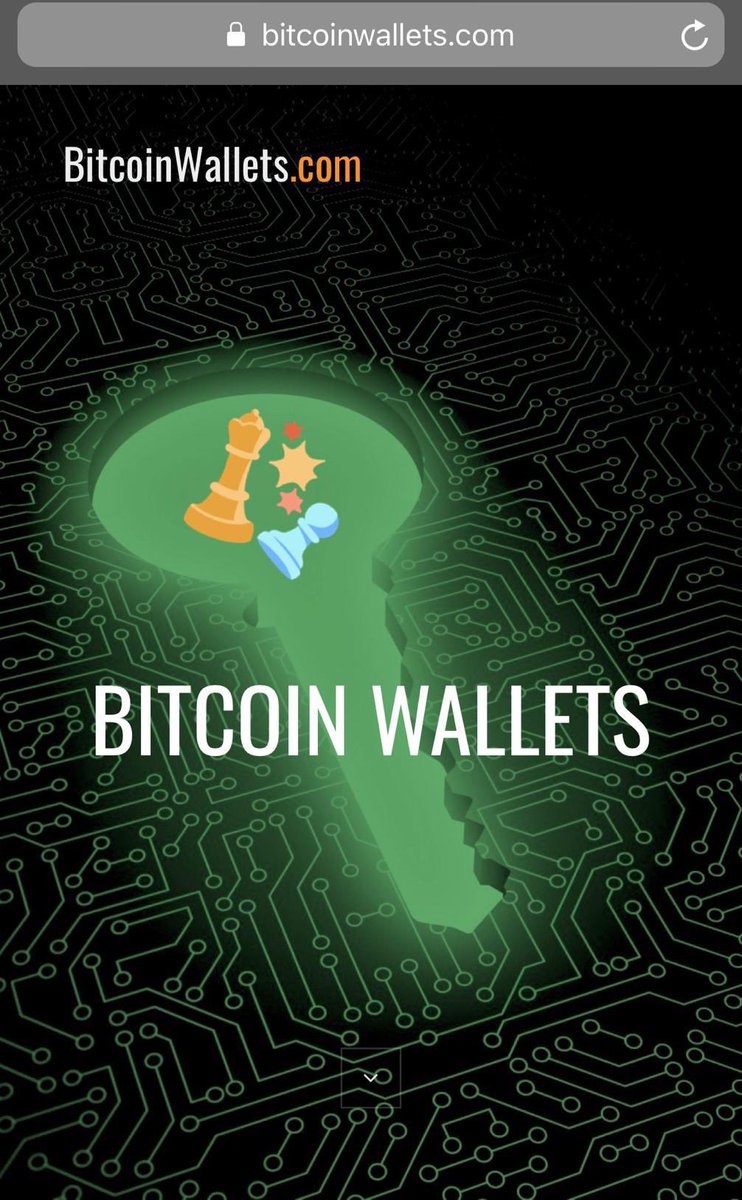 BitcoinHalving's tweet image. Dear Jurrien,

Nice tweet on #BitcoinWallets !!!

CC: @DigitalAssets @Fidelity 

I’ll just leave this here:

#Bitcoin Wallets =
BitcoinWallets.COM 

2010 Vision. 

Thank you sir. Thank you.