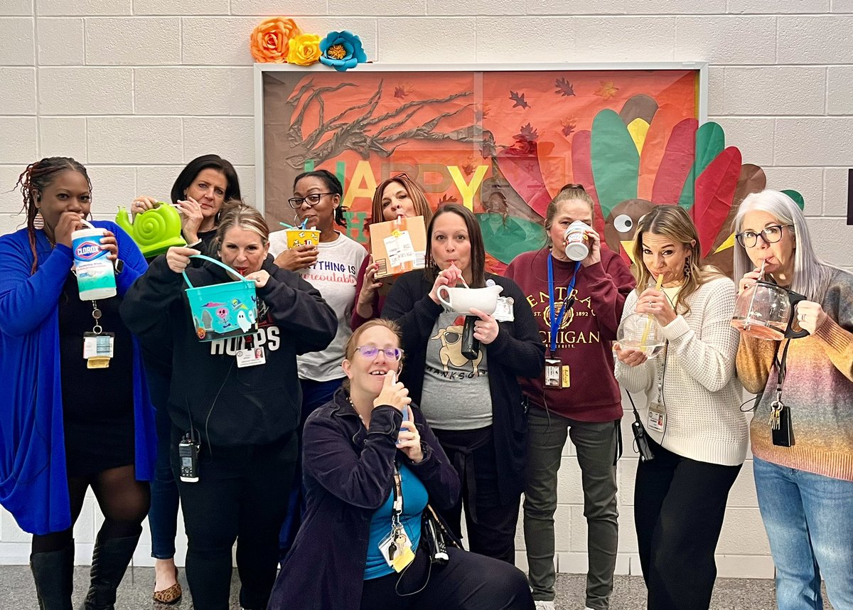 It was “Anything but a Cup” day <a href="/LabayMS/">Labay Middle School 🦅</a>. Our Staff Underground week has been a blast and it has been so funny listening to the kids reactions. <a href="/klovehoyer/">Krystal Love-Hoyer, Ed.D.</a>