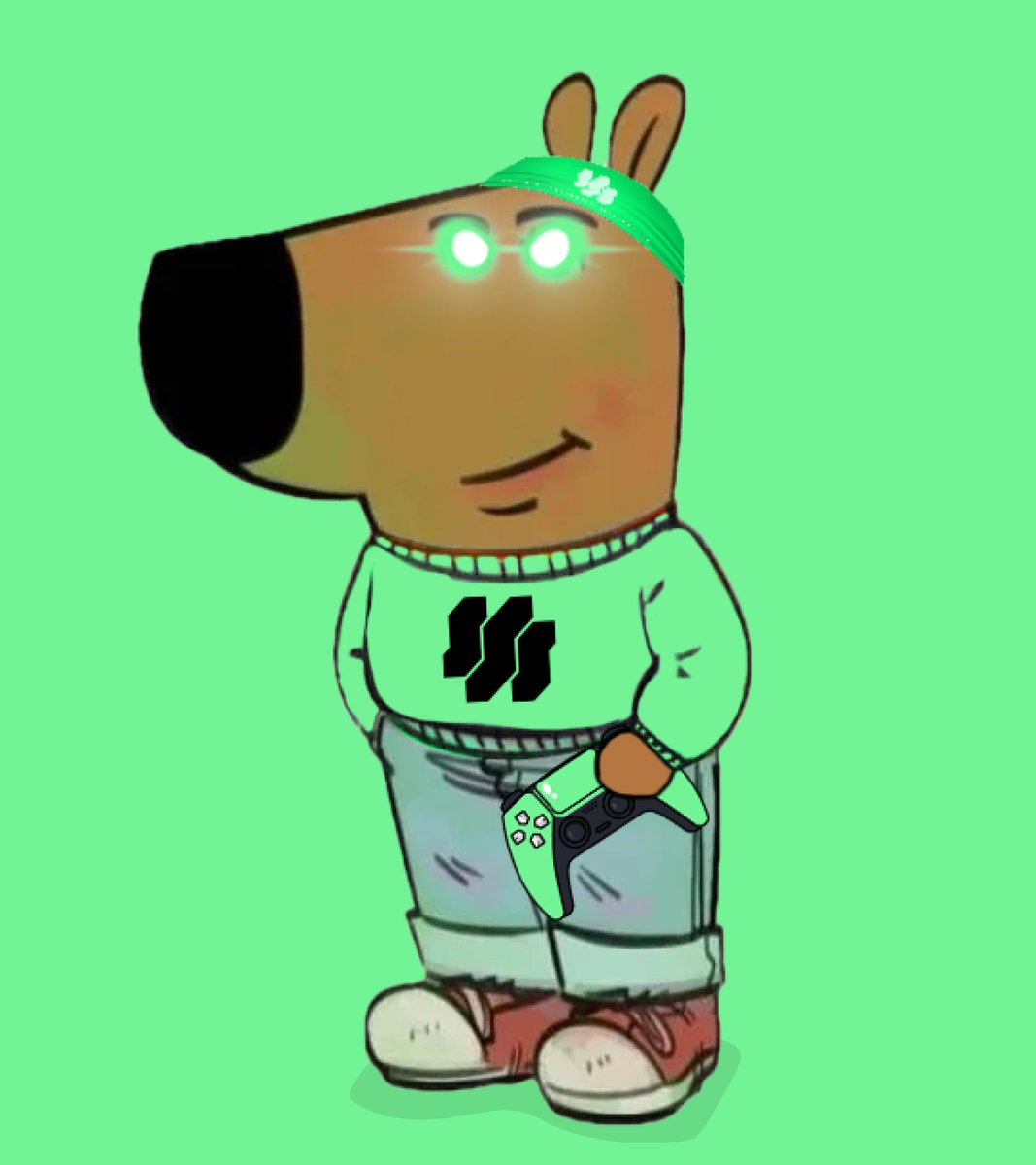 Mitchv_eth's tweet photo. This is what the peak male gamer attire looks like #superchillguy https://t.co/UgQswGf7a1