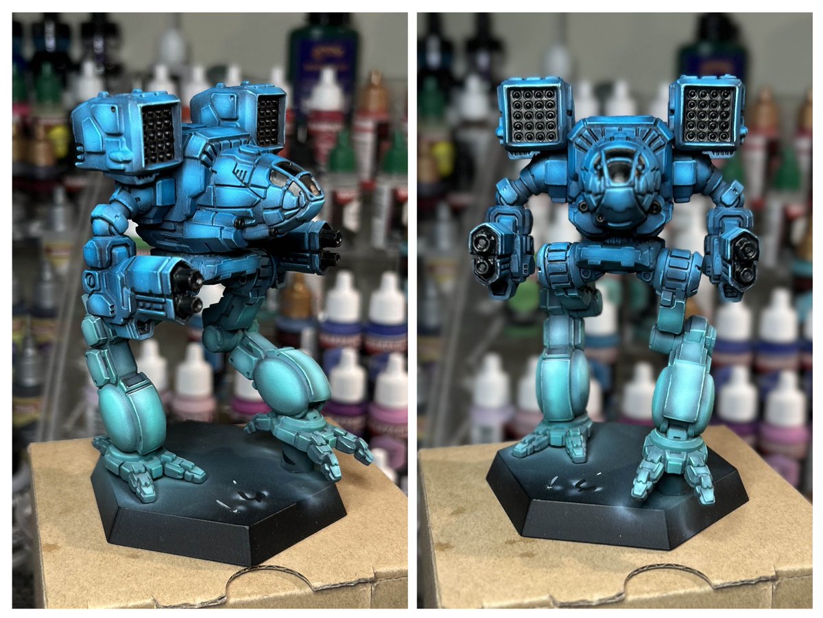 AdventuringZone's tweet image. Oops.

I missed posting for my 2nd #painting anniversary. I was a bit upset at the mistakes I made on the #MadCat #BattleTech #Mech especially after the varnish made the @thearmypainter  Speedpaint reactivate and run. Regardless, I pushing to finish painting for my son.