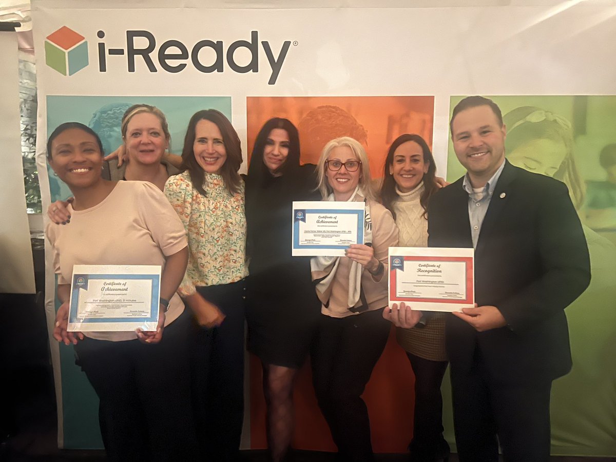 Eric__Mace's tweet image. Thank you, @CurriculumAssoc , for recognizing our incredible district as a first-year i-Ready partner! We’re excited to see the positive impact this partnership will have on our students’ growth and success. #GoPort