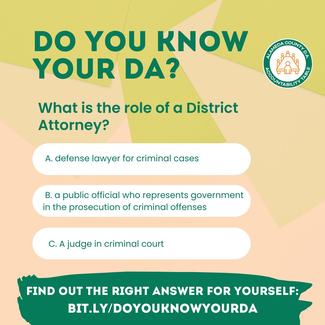 ACDAATable's tweet photo. All this talk about recall, but do people even know what the DA does?
Take our short 2-min survey at https://t.co/tbFSavaBf4 and follow us on X or IG @ACDAATable for a chance to win local Oakland goodies! #doyouknowyourDA #knowyourDA #community #oakland https://t.co/8mfRMarxpP