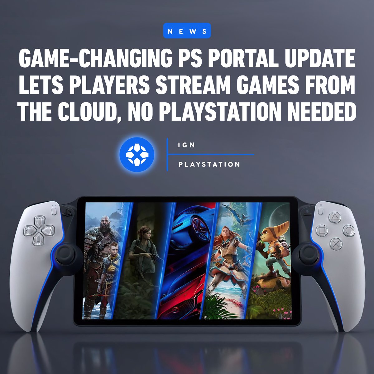 PlayStation Portal owners now have the option to either connect the Portal to their PS5 as before, or directly to Sony’s cloud servers. bit.ly/4fztYW8