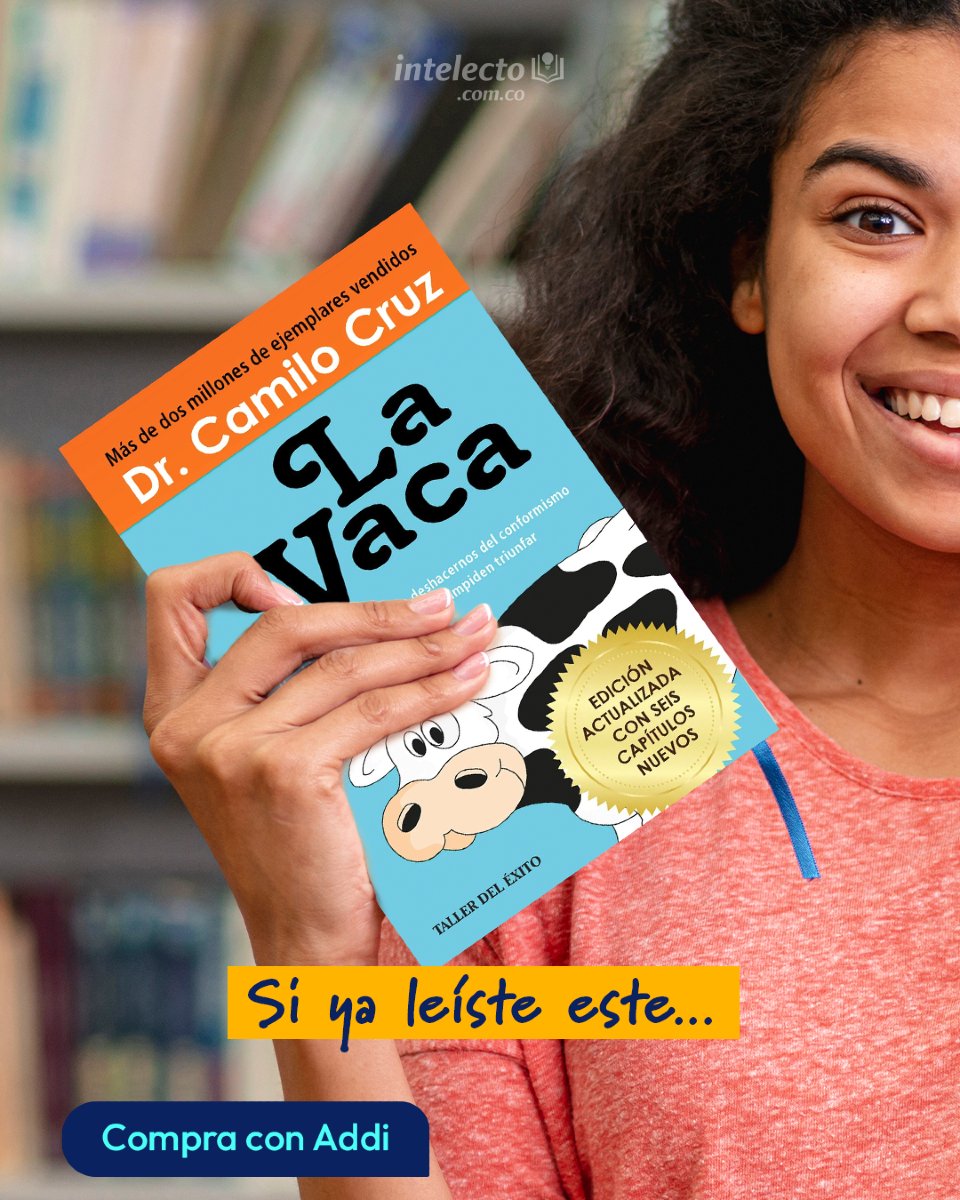 Intelecto_Col's tweet image. Si ya leíste La Vaca de Dr. Camilo Cruz, ahora sigue con Las Tres Promesas.

¡Da el siguiente paso hacia una vida plena y sin límites!
Visita: intelecto.com.co

#LecturaRecomendada #CrecimientoPersonal #Desarrollo #Cyberdays #CamiloCruz