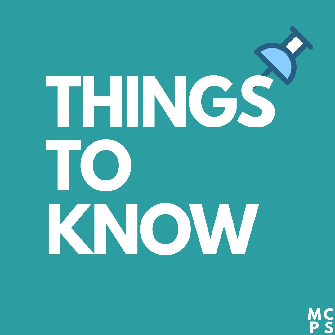 In this week’s "Things to Know" message, you’ll find information on:

- Bells Mill celebrating the Blue Ribbon Award
- BOE FY 2026 capital budget
- Thanksgiving week schedule and attendance

Read all about it: mcpsmd.info/4fUz9jh