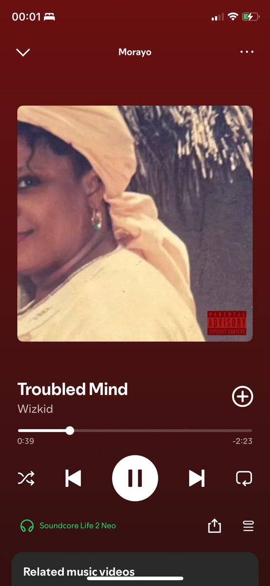 simplyjoneszy's tweet photo. Drop your Screenshot of your Listening to 
MORAYO

#Morayo https://t.co/OaGlWPueUe