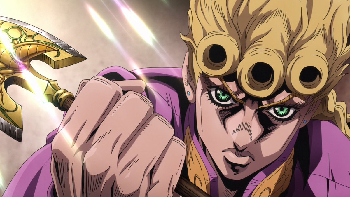 "Don't worry about me, Giorno. I'm going to where I should have gone in the first place. Back where I belong...that's all..."