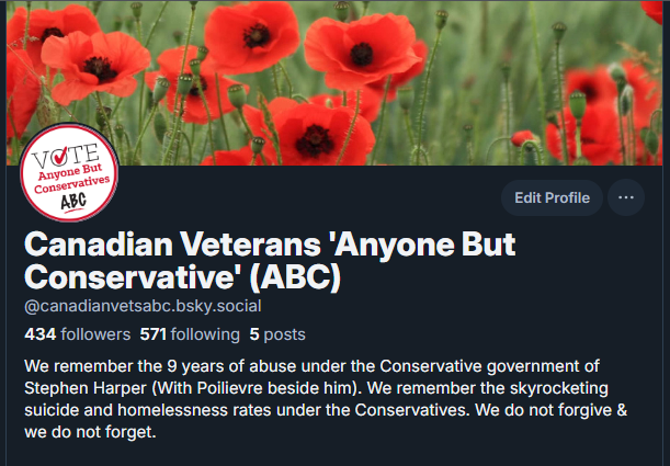 CanadianVetsABC's tweet image. Folks, the end of what was once a great media tool is near. For obvious reasons, we are shifting over to BlueSky. Please follow us there: bsky.app/profile/canadi…