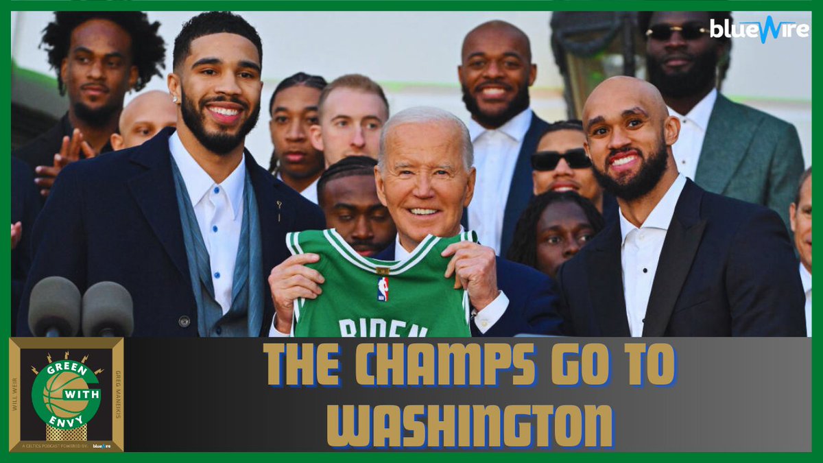 Back again tomorrow morning w/ COFFEE☕️ &amp; C'S☘️!

Featuring our man <a href="/_KhariThompson/">Khari A. Thompson</a> of <a href="/BostonDotCom/">Boston.com</a> who had boots on the ground for today's visit to the White House from the champs #banner18

Come kick it with us @ 9am et/8am cst on YT

📺youtube.com/live/526M_8ijj…