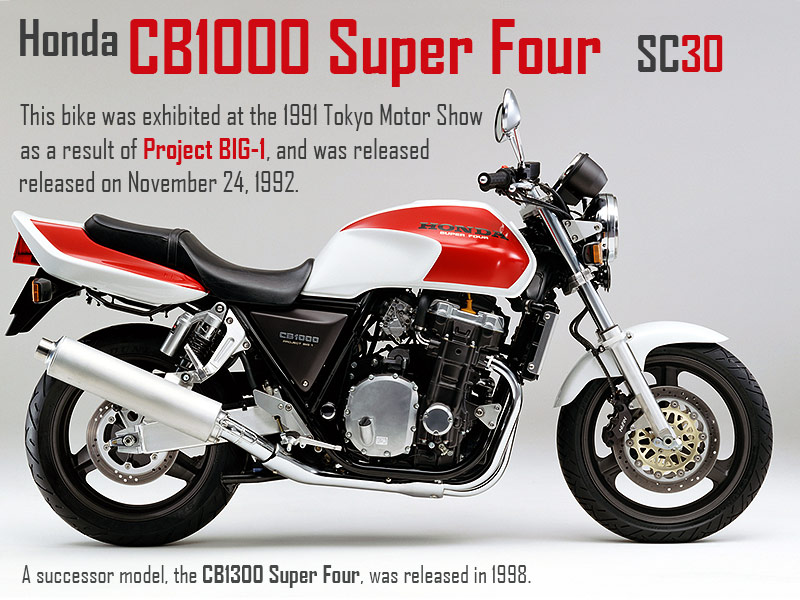 BikeBrosMagazin's tweet image. #生誕祭 11月24日は #CB1000スーパーフォア の誕生日（発売日）。平成4年（1992年）生まれ、今日で32歳🎉🎂👏
ホンダの「プロジェクト BIG-1」が生み出した大排気量ネイキッド💪 いまの #CB1300SF の直系ご先祖さま～👵
#CB1000SF の愛車レビュー ＞ bikebros.co.jp/catalog/1/184_…