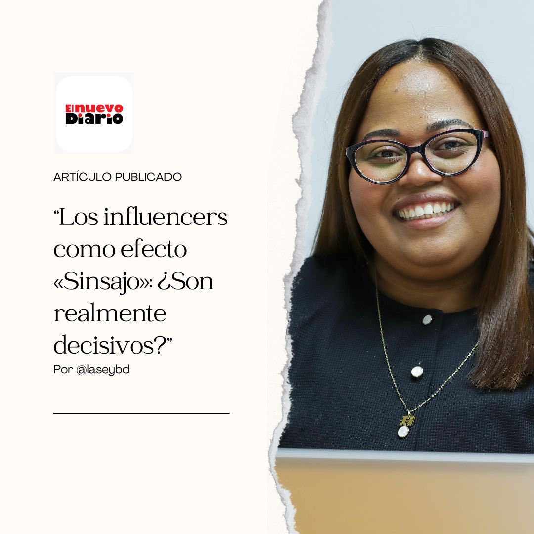 laseybd's tweet photo. ¿Son los influencers decisivos en la política o solo amplifican mensajes? En mi artículo para @elnuevodiariord , exploro cómo su rol puede ser comparado con el “Sinsajo” de Los Juegos del Hambre.

📖 Léeaquí 👉 [https://t.co/dL74kMGMb3] https://t.co/Qa8QrGXDhC