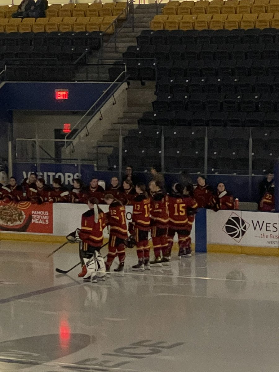 thesamoud's tweet image. The Gryphons Starting 6 Ready For Face-Off. #GuelphGryphons #OUASports #TMU #Hockey