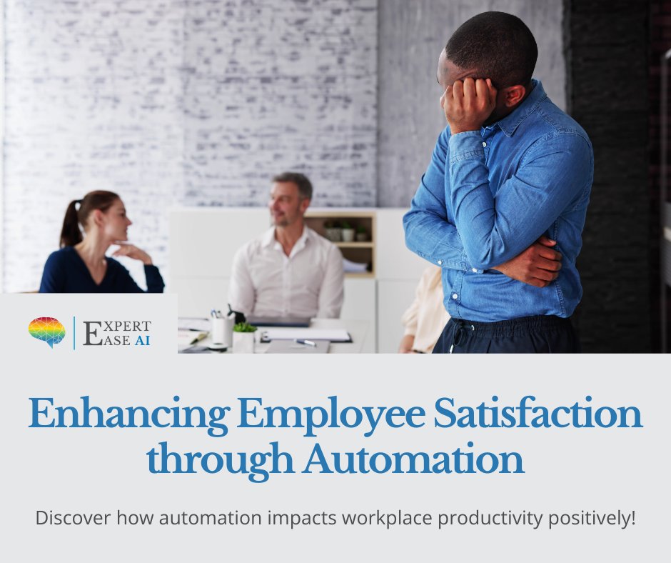 ExpertEaseAI's tweet photo. From Mundane to Meaningful: Automation Makes Teams Happier!

Real results:
• 87% more time for creative work
• 92% employee satisfaction
• 300% boost in innovation
• 75% less repetitive tasks

Transform your workplace with ExpertEase AI.

Start free at https://t.co/QO86W0cQjt https://t.co/X0OZ7Mq7Bw