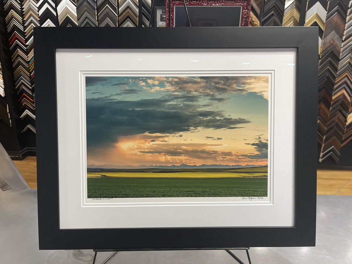 Very excited that <a href="/canterraseeds/">CANTERRA SEEDS</a> are sending this x2 overseas. Beautifully framed by  Scott <a href="/TheLAGallery/">L.A. Gallery 2.0</a> in Lethbridge.  Very thankful and grateful to <a href="/CANTERRABD/">Brent Derkatch</a> for valuing my photography.  <a href="/AlbertaGrains/">Alberta Grains</a> <a href="/AlbertaCanola/">Alberta Canola</a> <a href="/AlbertaPulse/">AB Pulse Growers</a> producers make great landscapes.