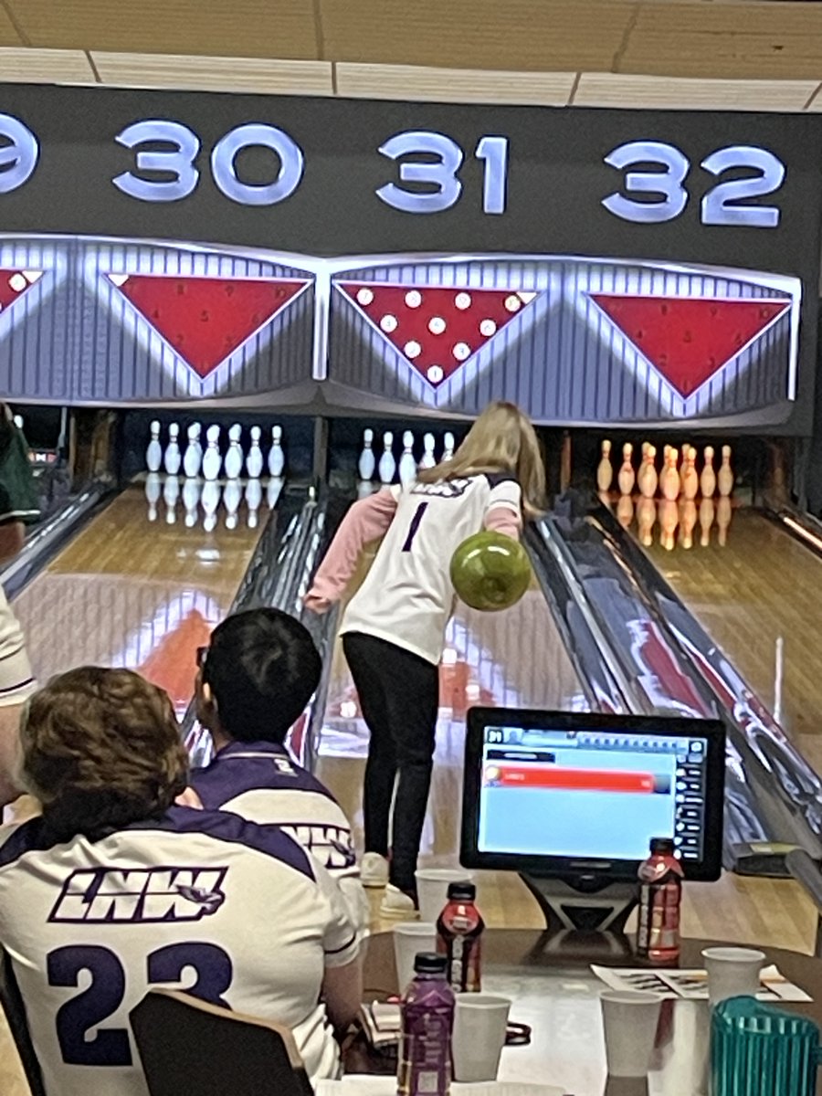LNWAthletics's tweet photo. Unified Bowling finished up their regular season schedule today with a dual v. LSW. Now on to Districts! 🎳💜 https://t.co/9ld4mvzsQb