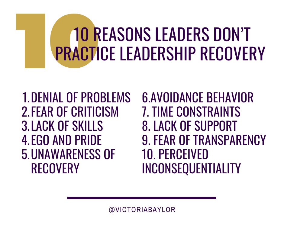 VictoriaDBaylor's tweet photo. Leaders do "heavy lifting" in their day-to-day undertakings. Think about the amount of responsibilities, weight, pressure, etc. that is placed on you. I don't have to tell you that it's a lot. Leadership recovery strategies are necessary to help you better manage that demand. https://t.co/QByvdtNC7M