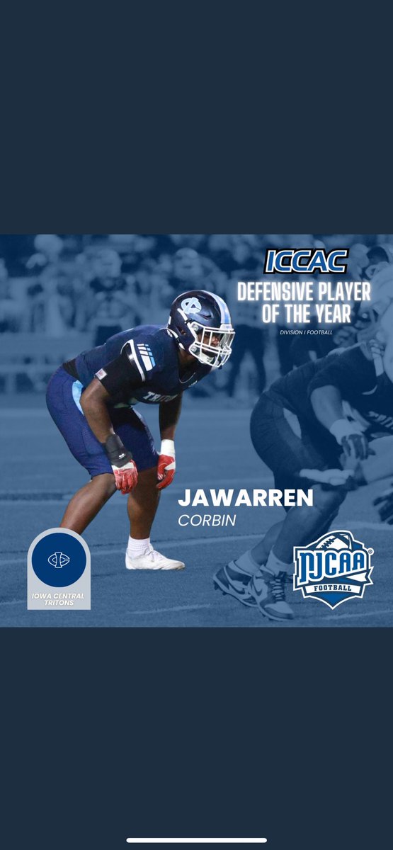 jawarren corbin (@jawarrencorbin) on Twitter photo Blessed to be named Defensive Player of the Year!!! <a href="/coachJClegg/">Justice Clegg</a> <a href="/CoachConleyDC/">Jeremy Conley</a> <a href="/BDonovan07/">Bailey Donovan</a> <a href="/CoachTalto2/">Coach Montalto</a> Blessed to be named Defensive Player of the Year!!! <a href="/coachJClegg/">Justice Clegg</a> <a href="/CoachConleyDC/">Jeremy Conley</a> <a href="/BDonovan07/">Bailey Donovan</a> <a href="/CoachTalto2/">Coach Montalto</a>